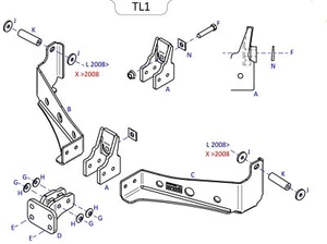 Towtrust feste Flanschanhängerkupplung für Land Rover Discovery 4 SUV 2010 bis 2017 - Bild 1 von 8
