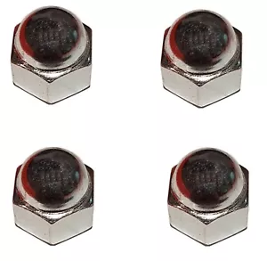 Tuercas domo cromadas Suzuki GS550 - M10 x 1,25 17 mm a/f (x4) - Imagen 1 de 1