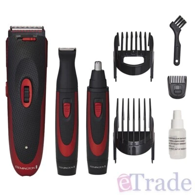Remington Pro Home Grooming Kit Cordless Clipper + Nose Trimmer + Detail Trimmer - image 1 of 4