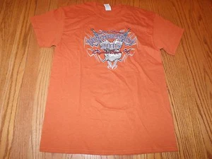 Neu Herren T-Shirt Biketobervest 2015 Daytona Beach Florida Orange Biker T-Shirt M - Bild 1 von 2
