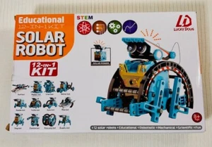 Lucky Doug 12-in-1 MINT Solar Roboter Kit Spielzeug Geschenke für Kinder 8 9 10 11 12 13 alt - Bild 1 von 3