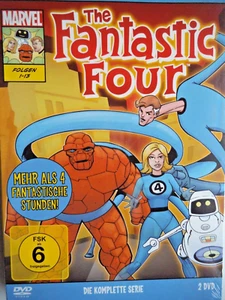 The Fantastic Four  Die komplette Serie  2DVD   (DVD )  Brandneu,  eingeschweißt - Bild 1 von 23