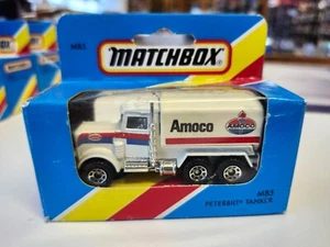 1981 Matchbox European Issue MB5 Amoco Peterbilt Tanker Truck - Picture 1 of 6