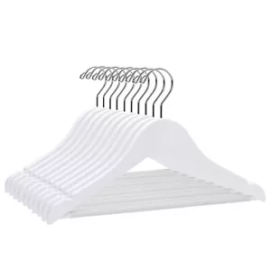 Quality Hangers 80 Pack Kids Hangers 14 Inches - Junior Preteen Youth Wooden ... - Picture 1 of 9
