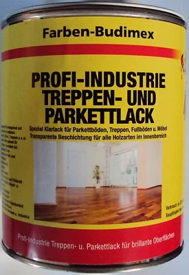 Farben-Budimex Profi-Industrie Treppen- u. Parkettlack / glänzend / 2,5 l - Bild 1 von 2