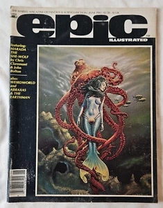 Epic Illustrated Marvel #12 June 1982 Brunner Bolton Veitch - Picture 1 of 2