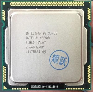 Intel Xeon X3450 SLBLD 2.66 GHz Quad-Core Socket 1156 CPU Processor - Picture 1 of 2