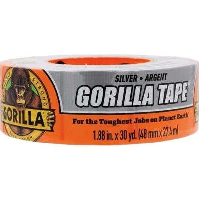 Gorilla 1.88 In x 30 Yd. Heavy-Duty Duct Tape Silver 105634 Gorilla 105634 - Image 1 of 2