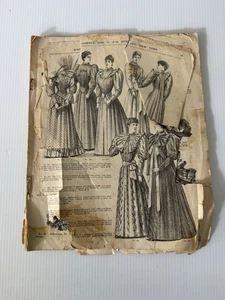 H. O'Neill & Co. Fashion Catalogue Spring & Summer 1893 - Rare - pg 13 - pg 122 - Picture 1 of 8