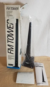 New TERK FM9300 FM TOWER POWERED ANTENNA FM 9300 Omnidirectional Adjustable gain - Picture 1 of 13