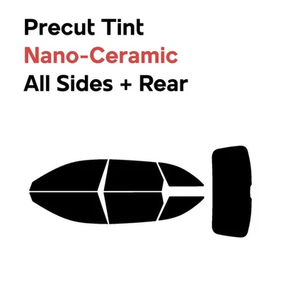 Película de ventana precortada automotriz nano tinte cerámico para Audi A4 Allroad 2017-2025 Foto 1 de 4