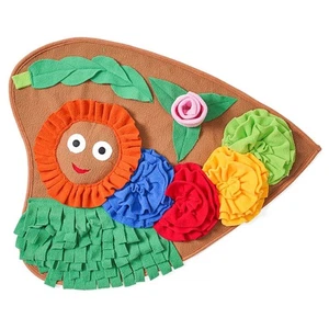 Pet Interactive Sniffing Mat Dog Puzzle Toys Encourage Natural Foraging Skills - Picture 1 of 8