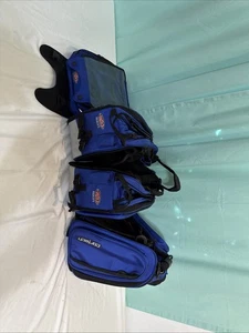 CORTECH MOTORCYCLE BAG LOT SADDLE BAG TAIL & MORE GOOD SHAPE FREE SHIPPING - Picture 1 of 6