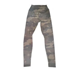 Alo Yoga Vita Alta Vapor Legging Donna S Putty Mimetico Marrone Compressione - Foto 1 di 5