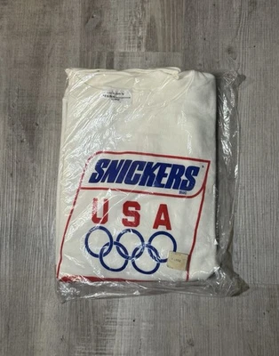 Vintage USA Olympics Adidas Snickers Crewneck New In Package Size XL Never Open - Image 1 of 4
