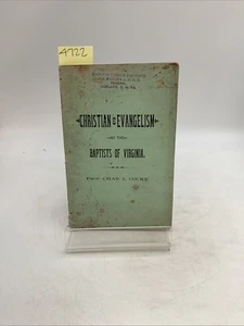 1892 Christian Evangelism By The Baptists Of Virginia Hanover Female Institute - Picture 1 of 5