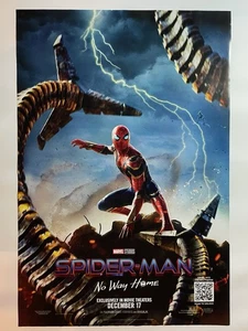 SPIDER-MAN NO WAY HOME ORIGINAL MOVIE THEATER POSTER 27" x 40" DOUBLE SIDED DS - Picture 1 of 1