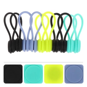 10 Pcs Magnet Headset Wickler Kabelwickler Kabelführung Magnetisch - Afbeelding 1 van 12