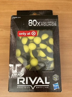 NERF Rival High Impact Rounds Darts 80 Replacement Gun Hasbro Ships Fast! - Image 1 of 3