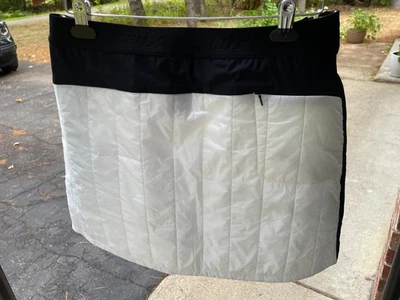 NUEVO CON ETIQUETAS Swix NAVADO Mujer L Blanco Edredón Aislado Deportivo Esquí Nórdico Falda $90 Foto 1 de 4