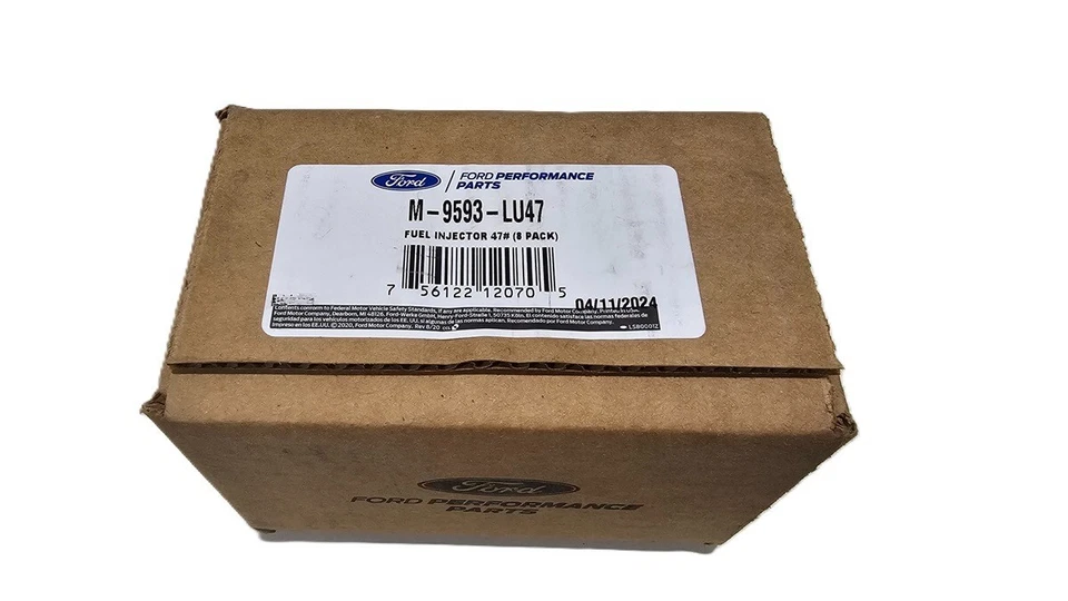 8 nuevos inyectores de combustible genuinos auténticos Ford Performance 47 lb EV6 M-9593-LU47 Foto 1 de 1