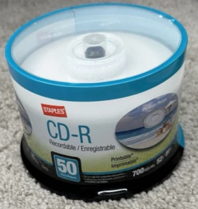 Graples CD-R grabables e imprimibles 50 discos en husillo sellado 700 MB 52X 80 MIN - Imagen 1 de 6