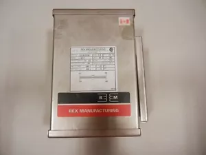 Fabricación Rex: SC3JH/EP/4X - Transformador, 600/120VAC, 3 KVA, 1 fase - Imagen 1 de 3