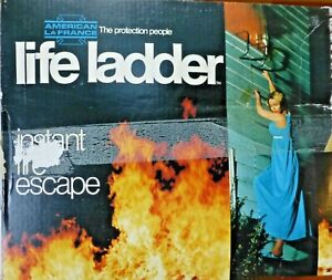 Life Ladder by American Lafrance - Instant Fire Escape 15 Feet Long All steel