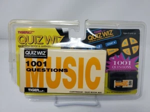 1993 Quiz Wiz Question Book & Answer Cartridge Music - Picture 1 of 4