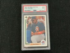1991 UPPER DECK FINAL EDITION #97F TONY GWYNN *ALL STAR PSA 9 MINT*  PADRES