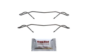 Für Fiat Multipla Vorderer L & R Bremsbelag Haltefeder Satz (H1180) - Bild 1 von 3