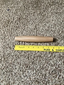 French Rolling Pin Wooden Dough Roller, 8 Inch Tapered Small Roll Pin - Picture 1 of 3