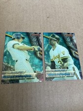 1994 Bowmans Best BLUE CHIP Cummings #7 & Kieschnick #5 Baseball Cards (o)