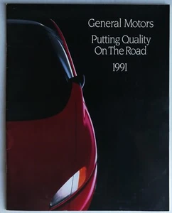 Folleto original de colección 1991 de GMC a todo color 323 - Imagen 1 de 1