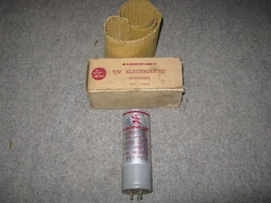 RADIO SPARES CONDENSER 64 - 120 MFD 350v - Picture 1 of 8