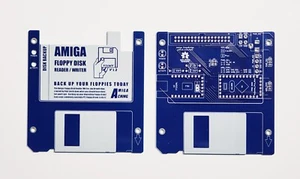 Commodore Amiga Drawbridge PCB Set of 2 for DIY - Picture 1 of 4