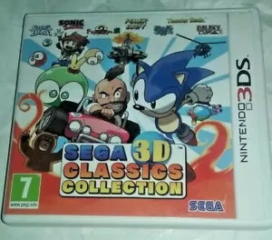 Sega 3D Classics Nintendo 3DS/2DS 9 Juegos Retro Sonic Altered Beast UK PAL - Imagen 1 de 3