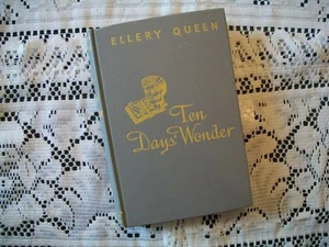 Ten Days' Wonder (Ellery Queen, 1949 Hardcover) - Picture 1 of 10