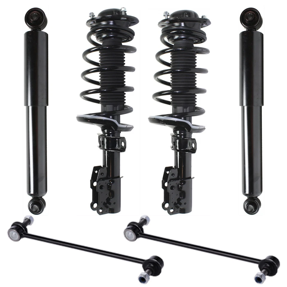 Shock Absorber Loaded Strut Kit For 2005-10 Chevy Cobalt 07-09 G5 Front and Rear Foto 1 de 4