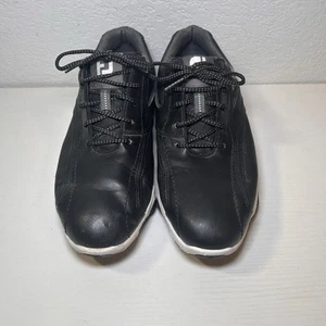 FootJoy Superlites 58014 Black Soft Spikes Golf Shoes Men’s Size 10M Athletic FJ - Picture 1 of 9