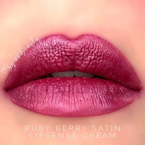 ✨ Ruby Berry SATIN CREAM **LIPSENSE CREAM/HYDRAMATTE** LipSense by SeneGence - Picture 1 of 1