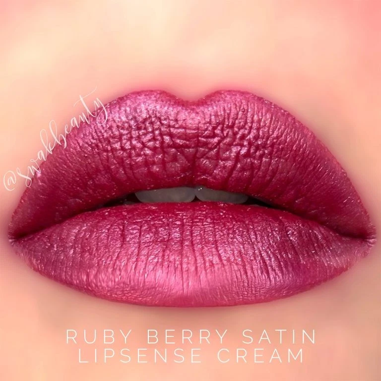 ✨ Ruby Berry SATIN CREAM **LIPSENSE CREAM/HYDRAMATTE** LipSense by SeneGence - Image 1 of 1