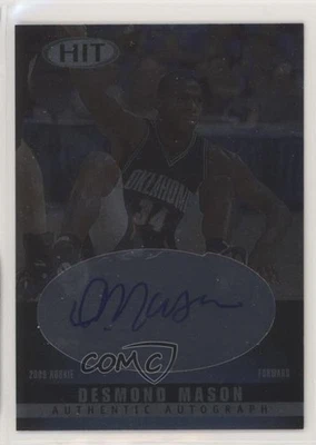 Sage Hit Auto Diamond Desmond Mason #A34 Rookie Auto RC 2000 Foto 1 de 2