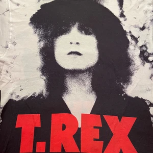 Camiseta de poliéster T.REX THE SLIDER de dos caras--MARC BOLAN 2017--DIFÍCIL DE ENCONTRAR--(L) - Imagen 1 de 6