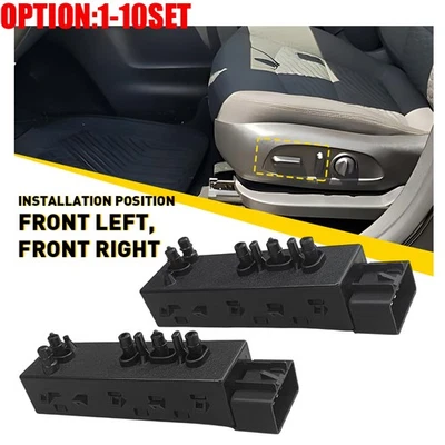 Driver+Passenger Seat Switch Control Button Black For 2011-2018 Buick Regal OEM - Image 1 of 4