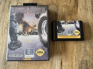 Outlander Sega Genesis Video Game Game and Box 1992 Mindscape Tested - Picture 1 of 4