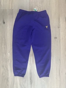 Nike Kobe Therma-Fit Pants Basketball Purple Gold HJ1015 547 Kid's Size XL - Picture 1 of 6