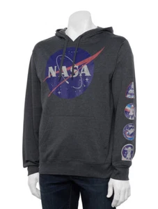 NASA Logo Space Program Hoodie (Herren Größe Medium) Kapuzenpullover (Reg $ 50,00) - Bild 1 von 2