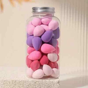 50 PCS Blender Beauty Makeup Sponge Mini Set Dry & Wet Use Women Skin Care - Picture 1 of 9