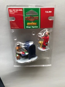 LEMAX Coventry Cove Village Will You Take Mine Too? Figur Postbote Rentner - Bild 1 von 2